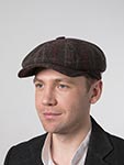 Кепка FREDRIKSON арт. 3190-678/50 (коричневый / серый)